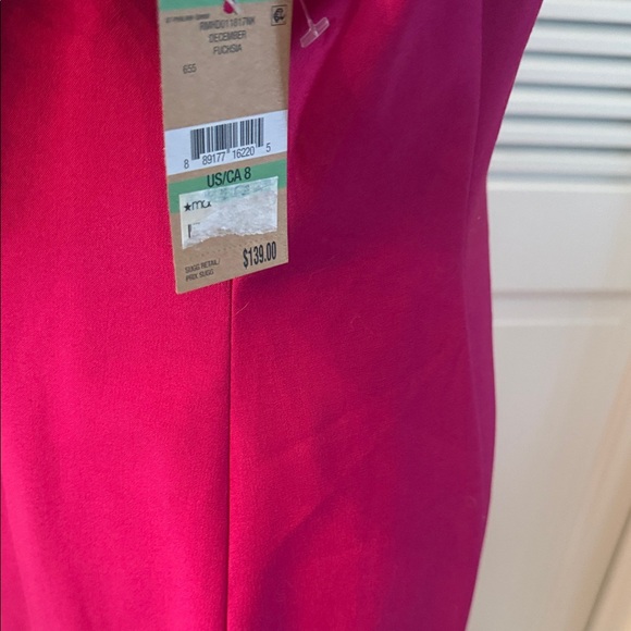 RACHEL Rachel Roy Fuchsia Asymmetrical Dress - Picture 2 of 8